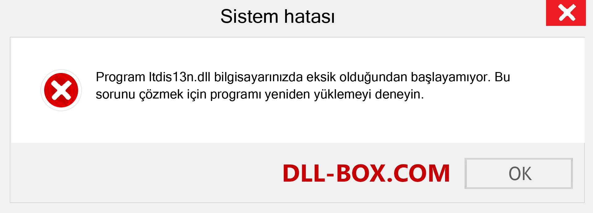 ltdis13n.dll dosyası eksik mi? Windows 7, 8, 10 için İndirin - Windows'ta ltdis13n dll Eksik Hatasını Düzeltin, fotoğraflar, resimler